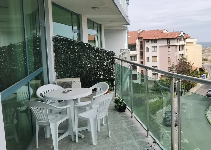 Apartamento F 207 Del Sol - просторно студио с кухня Primorsko
